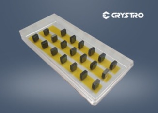 3x3 ναρκωμένο νεοδύμιο Yttrium κρύσταλλο NdYAG γρανατών αργιλίου για το χαρακτηρισμό λέιζερ