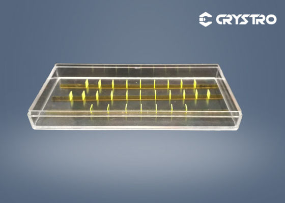 Ιατρικά συστήματα 5*5*0.3mm ανίχνευσης υλικό κρυστάλλου σπινθηροβολήματος LUAG (CE)