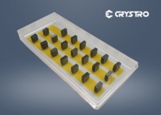 ND Y3Al5O12 κρυστάλλων ND YAG Crystro για τα λέιζερ