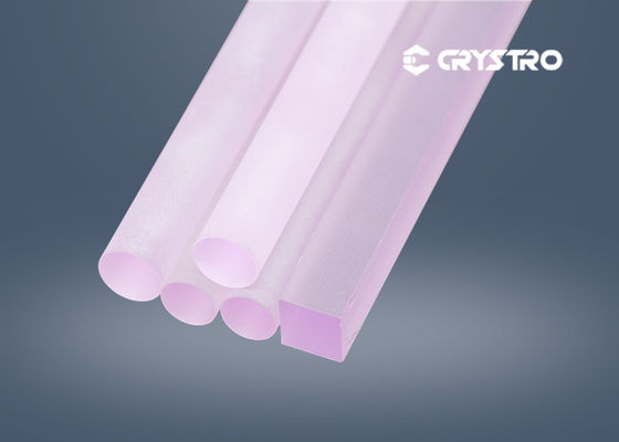 Yttrium 8*185mm κρύσταλλο ND YAG ράβδων λέιζερ γρανατών αργιλίου