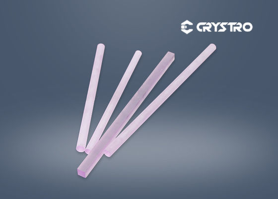 Yttrium 8*185mm κρύσταλλο ND YAG ράβδων λέιζερ γρανατών αργιλίου