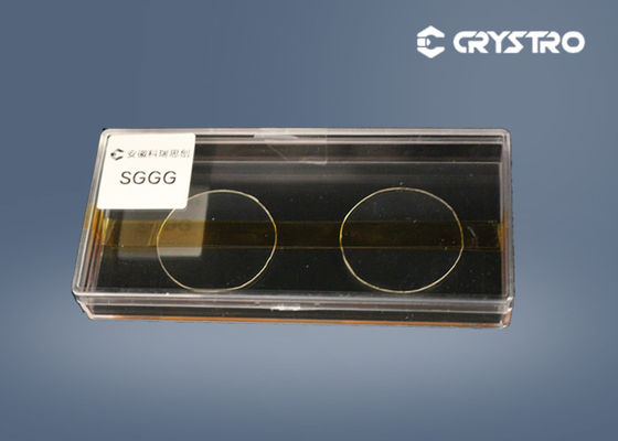 Κρυσταλλικές λεπτές ταινίες Dia 40mm γκοφρέτα ενιαίου κρυστάλλου SGGG