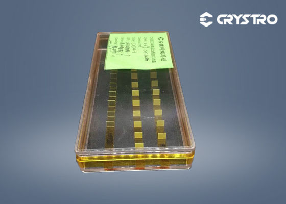 Ιατρικά συστήματα 5*5*0.3mm ανίχνευσης υλικό κρυστάλλου σπινθηροβολήματος LUAG (CE)