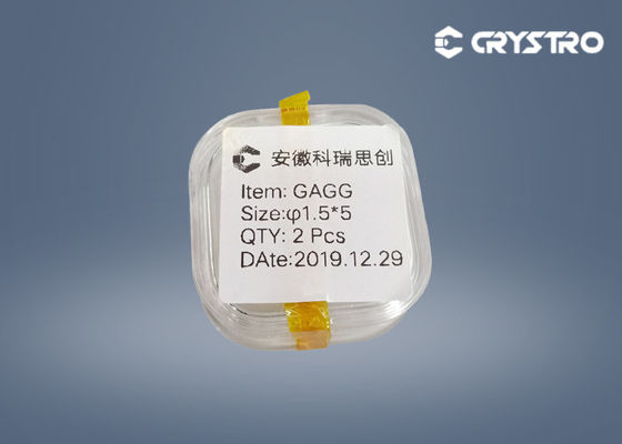 Κανένα μόνο δημήτριο ακτινοβολίας φ1.5x5mm δεν νάρκωσε την υψηλή πυκνότητα ράβδων GAGG