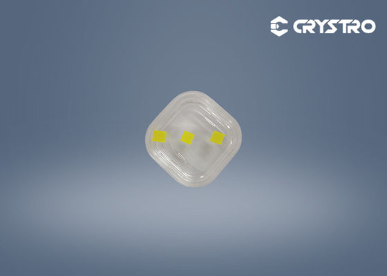 Νάρκωση του ενιαίου κρυστάλλου 5x5x5mm σπινθηροβολήματος επιπέδων 0.3%Ce LUAG