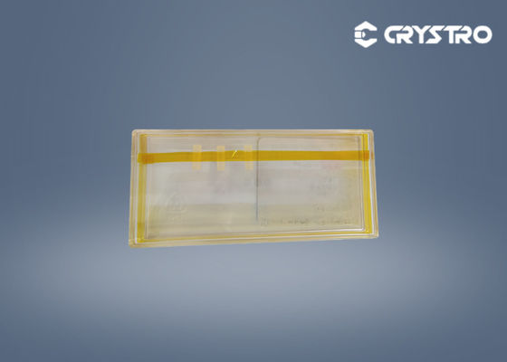 Dia 4.5X14mm υλικό κρυστάλλου Tgg γρανατών γαλλίου τέρβιου για τις οπτικές συσκευές μονωτών