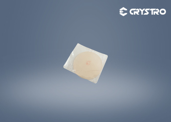 Προσαρμοσμένο Dia 50.8mm πιεζοηλεκτρικό υλικό κρυστάλλου γκοφρετών Langasite LGS