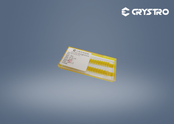 Οπτικές υλικές TGG ράβδοι D3.8x14mm ενιαίου κρυστάλλου γεννητριών