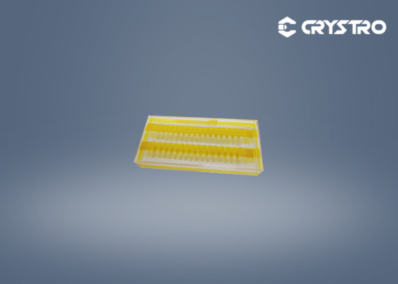 Οπτικές υλικές TGG ράβδοι D3.8x14mm ενιαίου κρυστάλλου γεννητριών