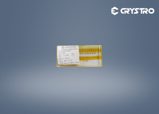 Μονωτές ράβδων επιστρώματος TGG του AR γρανατών γαλλίου τέρβιου για τα συστήματα λέιζερ