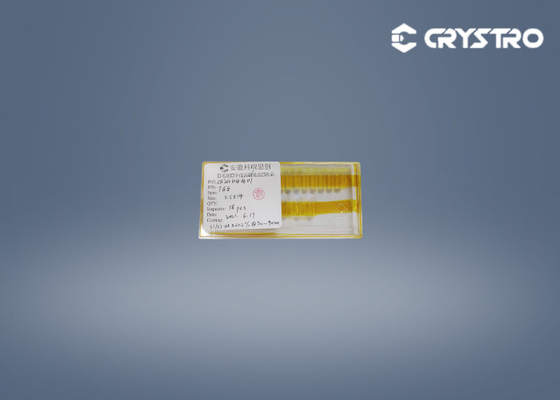 Μονωτές ράβδων επιστρώματος TGG του AR γρανατών γαλλίου τέρβιου για τα συστήματα λέιζερ